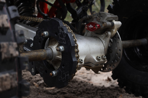 Honda 450r UHMW Sprocket Guard | Spider Graphix