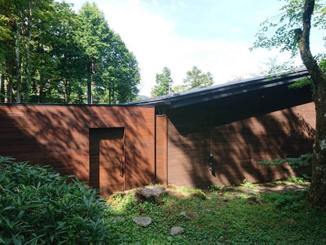 箱根仙石原別荘改修工事板塀編