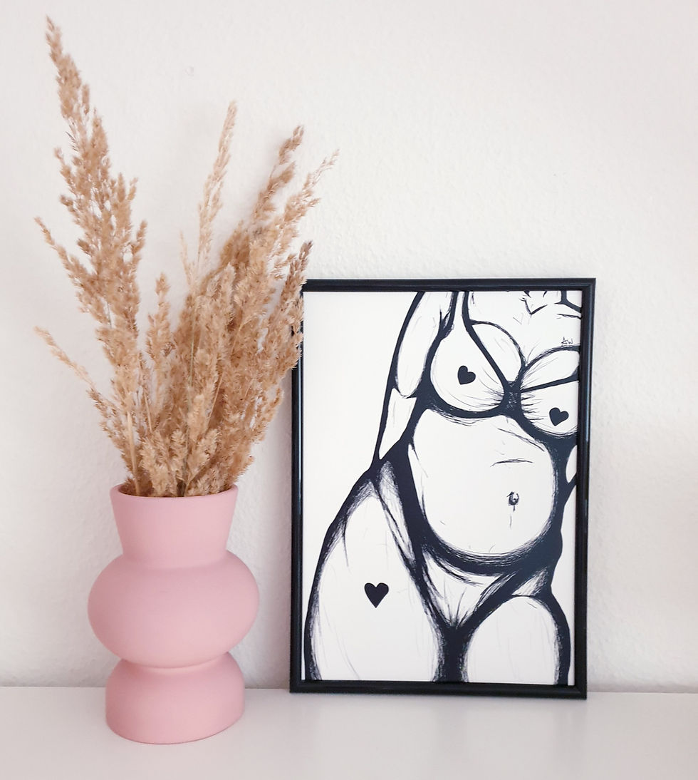 Miniaturbild: Kunstdruck "Beauty" A3 A4