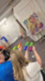 Action Painting Teamevent