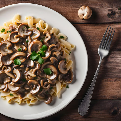 Mushroom Stroganoff