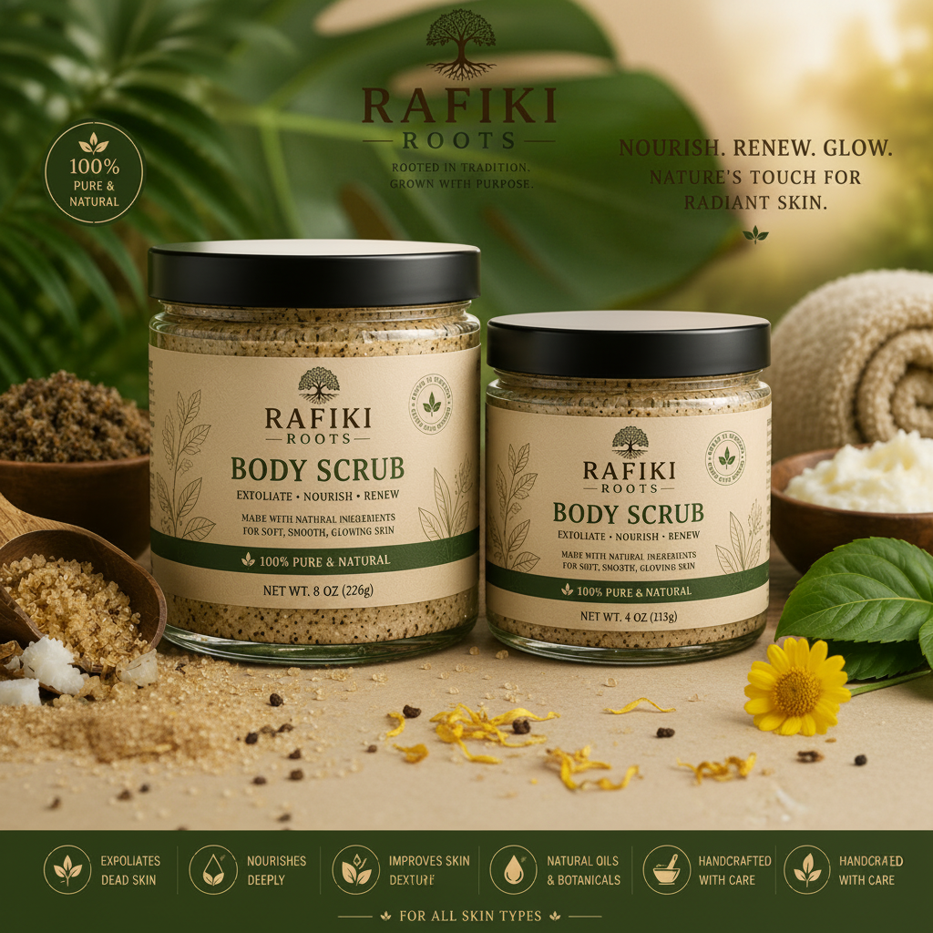 Rafiki Roots Body Scrub