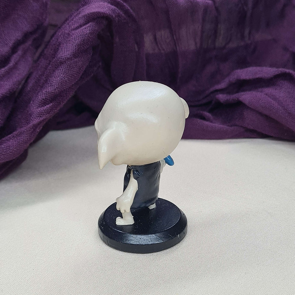 Miniature : Figurine  impression 3D résine  peinte à la main Doobie l'elfe