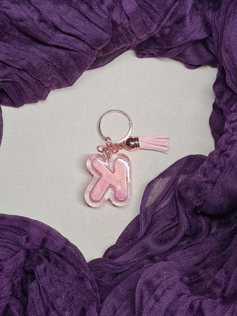 Miniature : Porte clés lettre K modèle "Shaker"