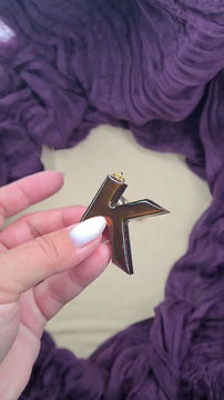 Miniature : Porte clés lettre K modèle "Anglais"