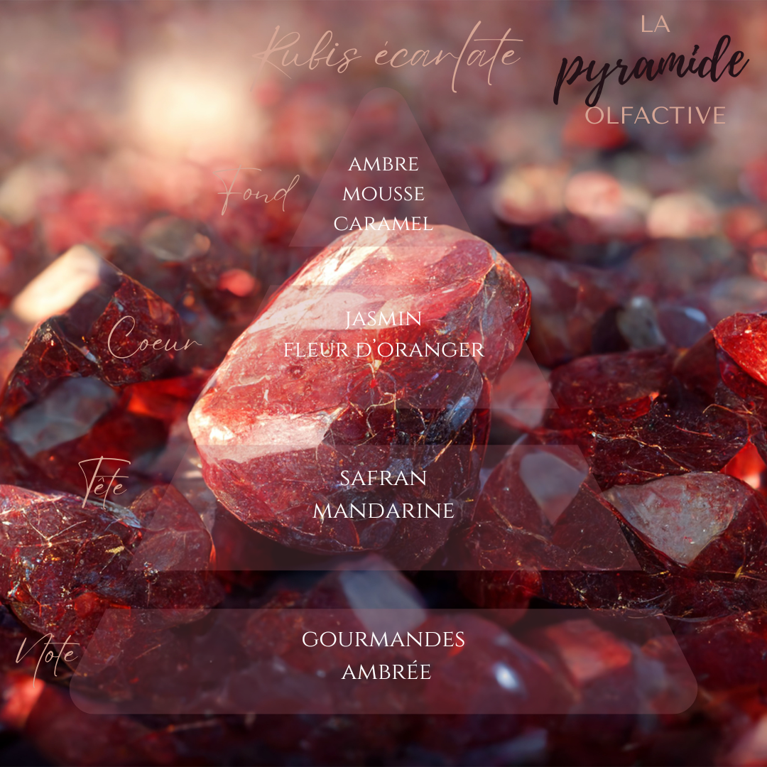 Cosmics Gel - Fondant parfumé Gel senteur Rubis écarlate