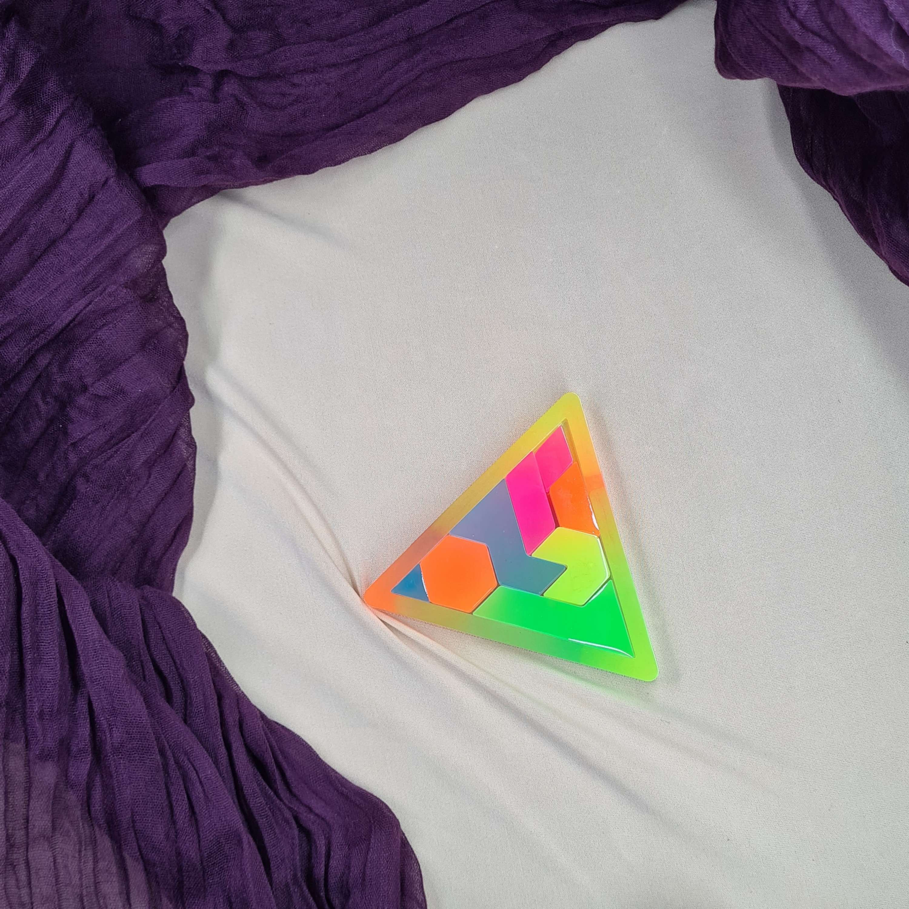 Jeu Puzzle triangle 8 pièces