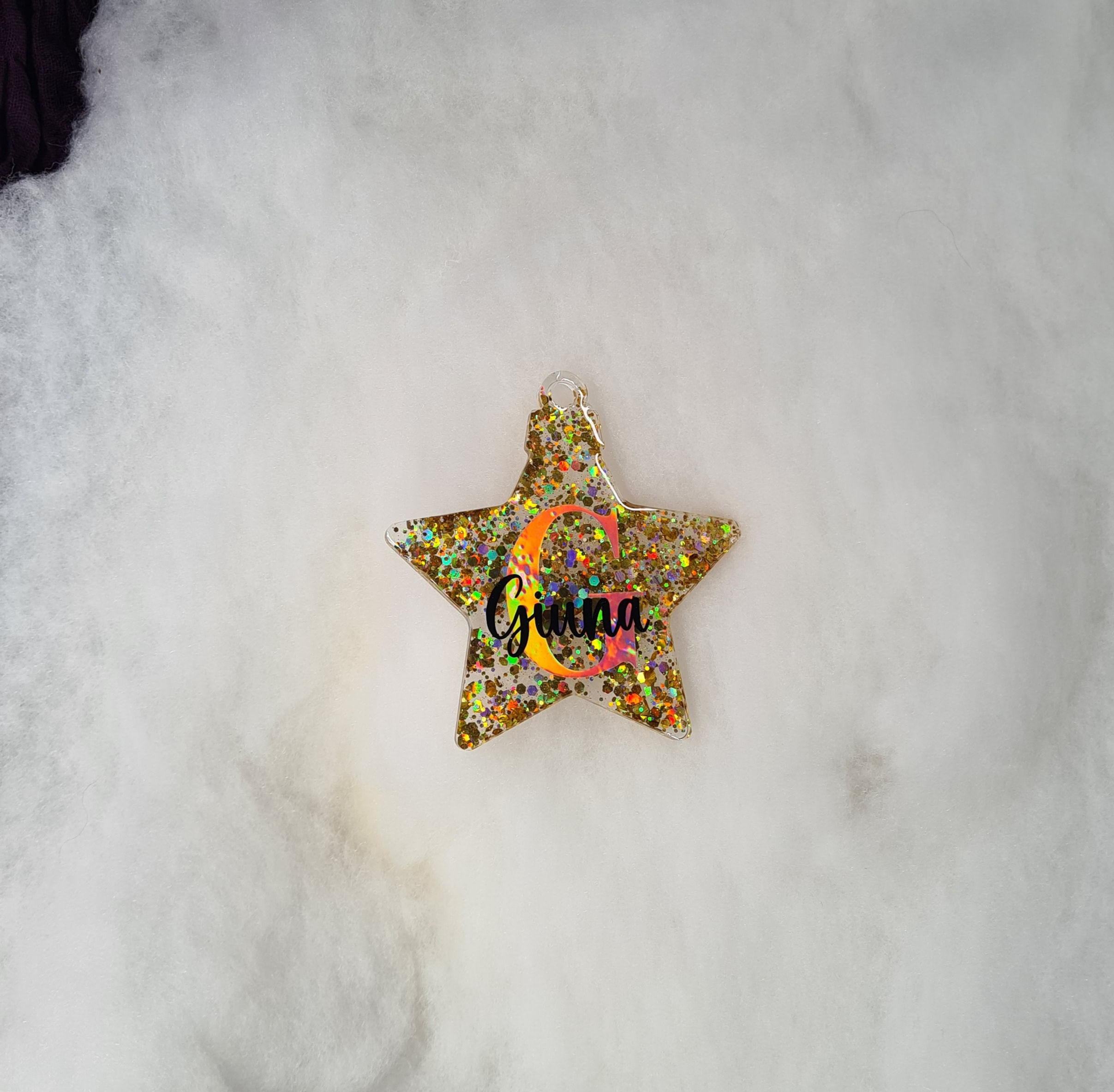 Boule de Noël personnalisé - Forme étoile