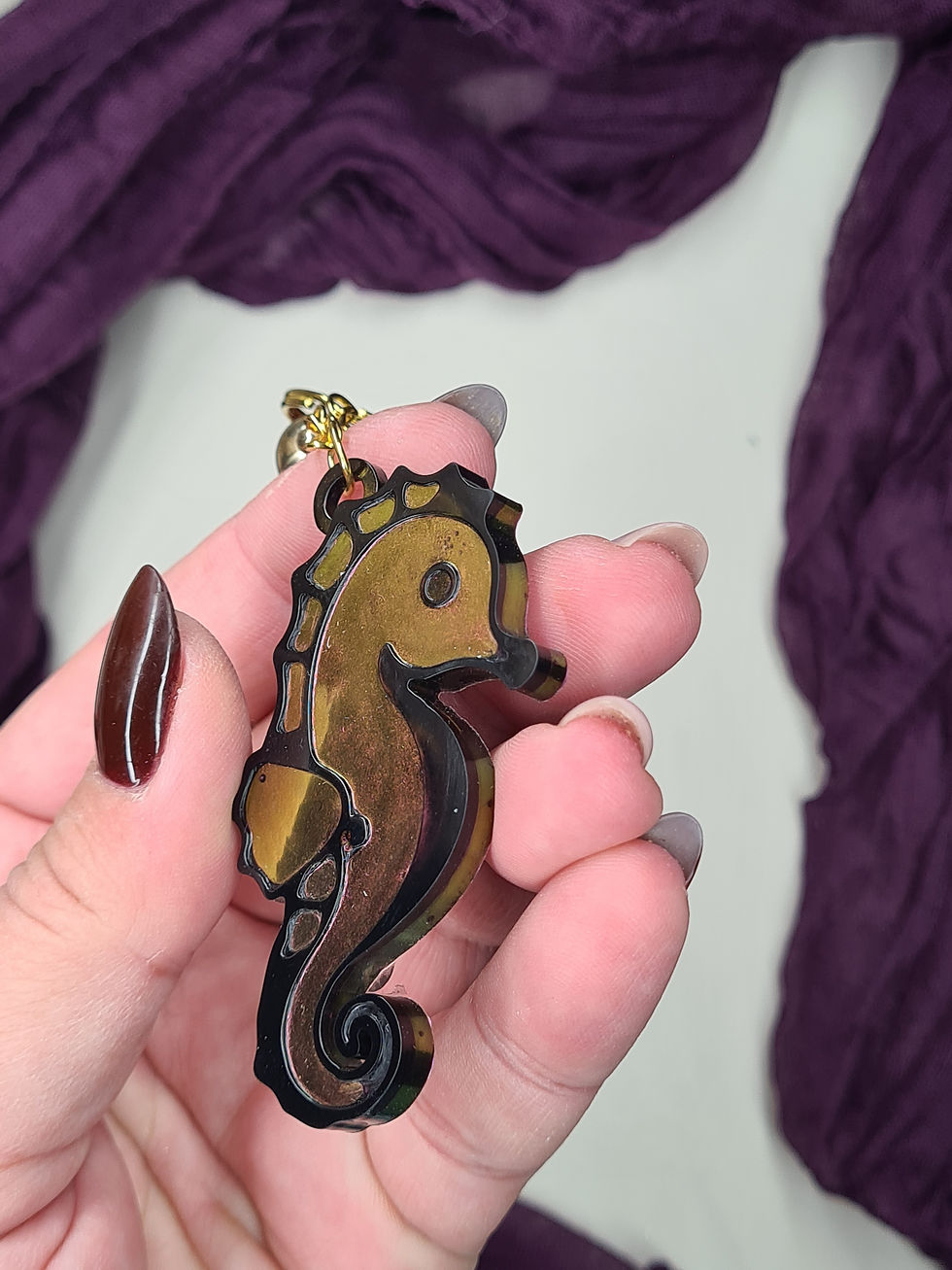 Miniature : Porte-clés hyppocampe