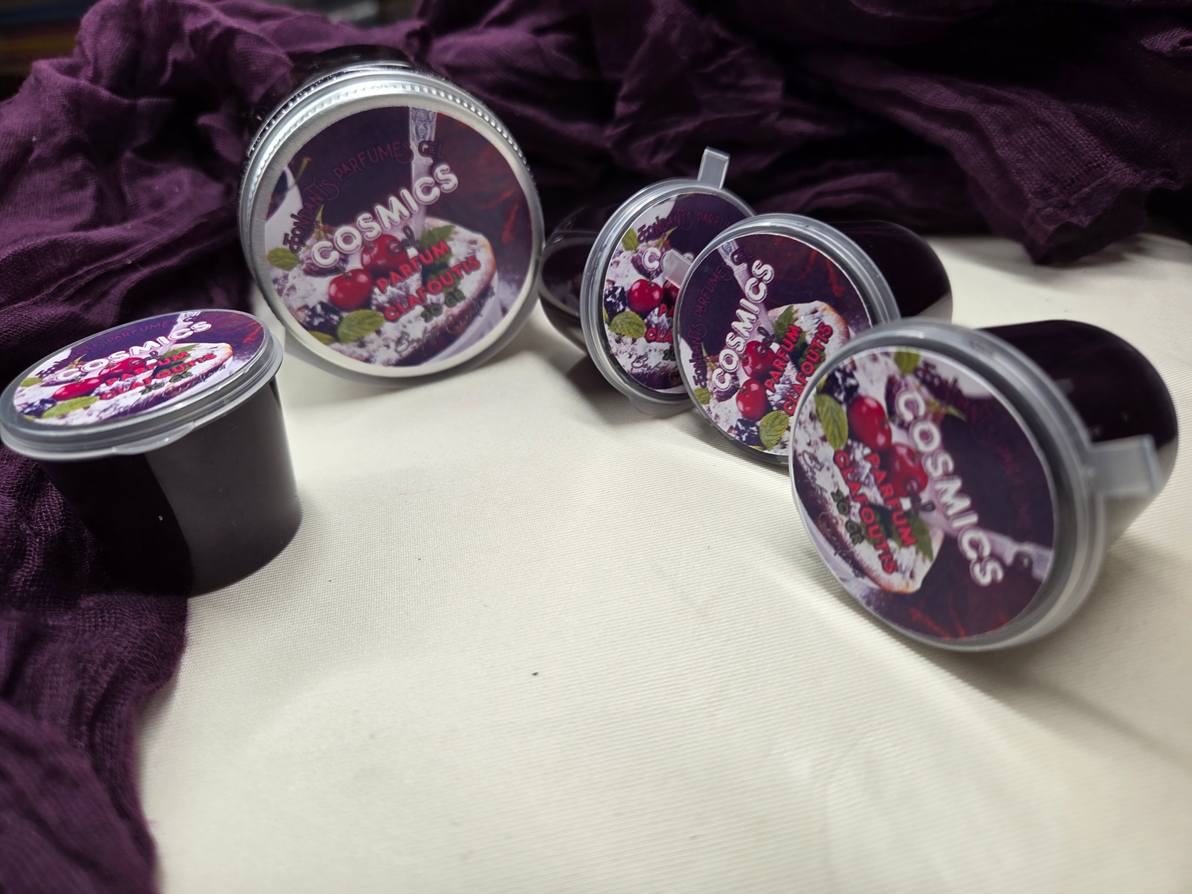 Cosmics Gel - Fondant parfumé Gel senteur clafoutis