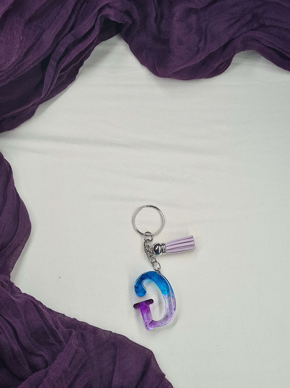 Miniature : Porte-clés lettre G modèle "Fun"