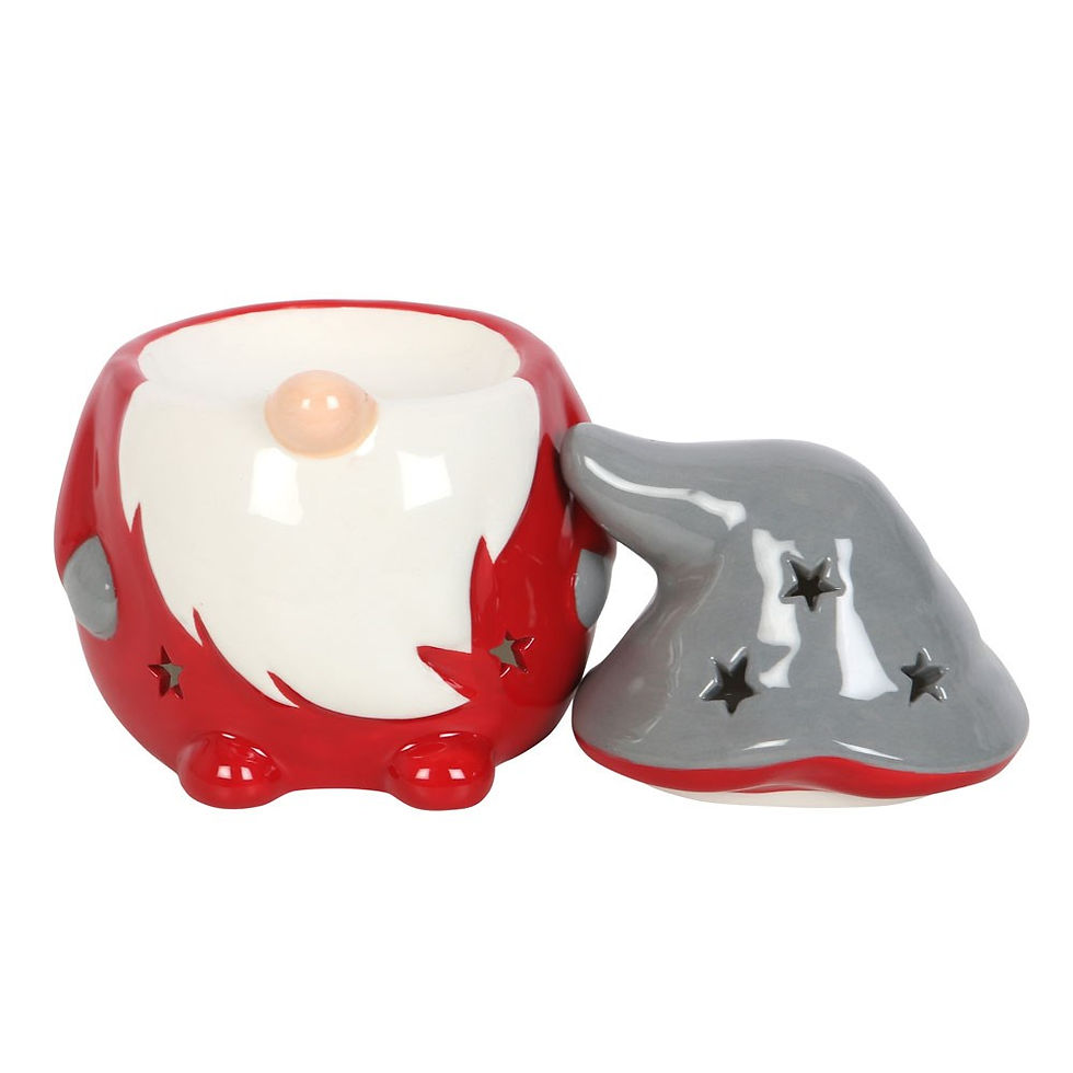 Miniature : Brûle parfum - Lutin rouge et gris