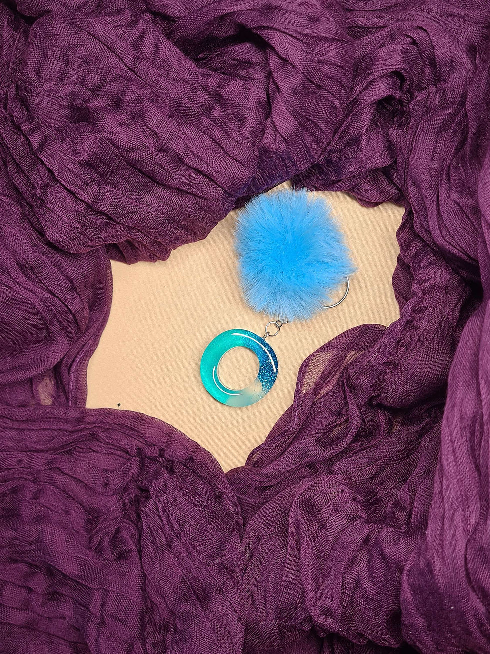 Miniature : Porte clés lettre O modèle "Anglais"