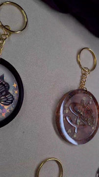 Miniature : Porte clés dollar ou croix modèle "Papillon"