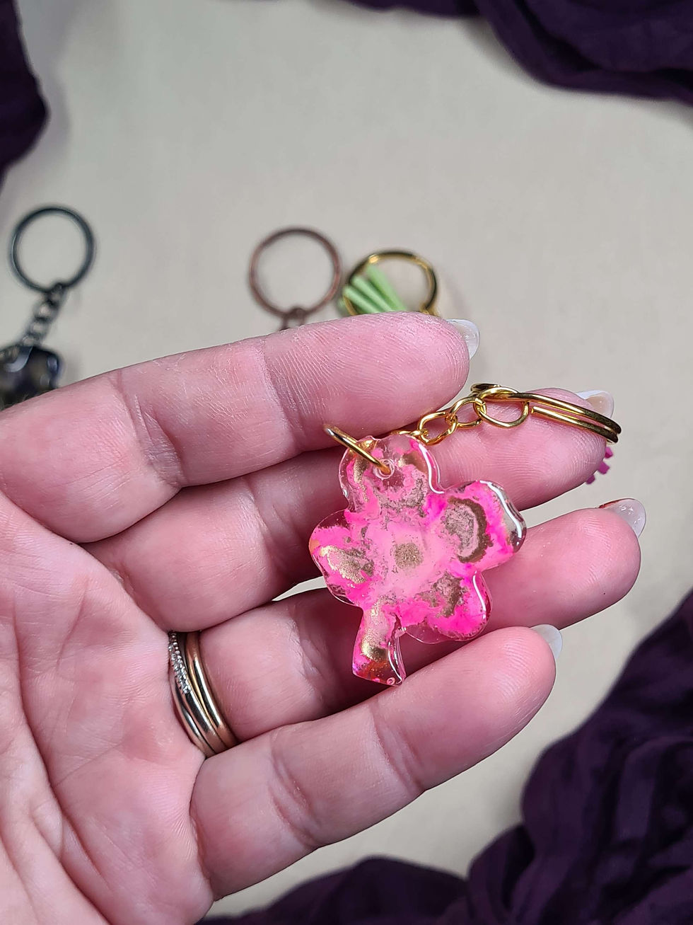 Miniature : Porte clés " 🍀 "