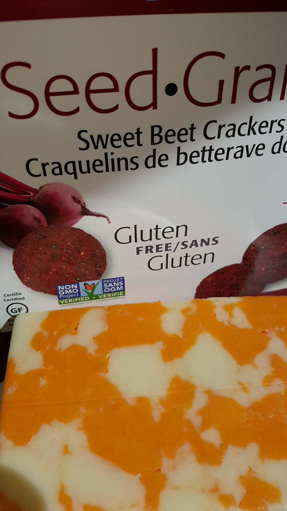 Craquelins et fromage