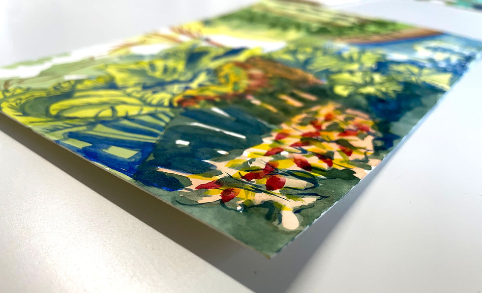Thumbnail: Queen's Park Illustration Summer