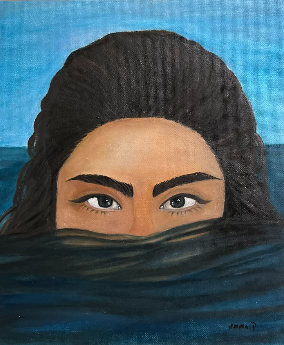 oilpainting, sea, painting, art, sea