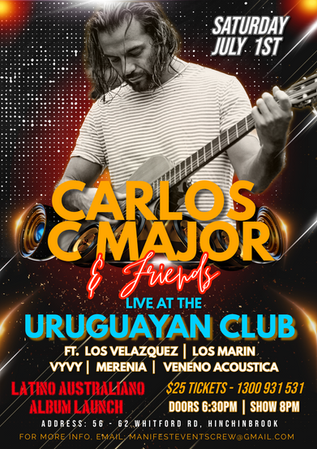 CARLOS C MAJOR & FRIENDS @ THE URUGUAYAN CLUB