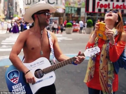 The Naked Cowboy NYC