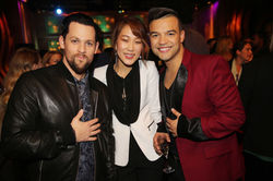 with Joel Madden and Elly Oh