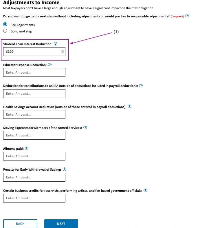 W-4 Form Withholding Estimator Adjustments