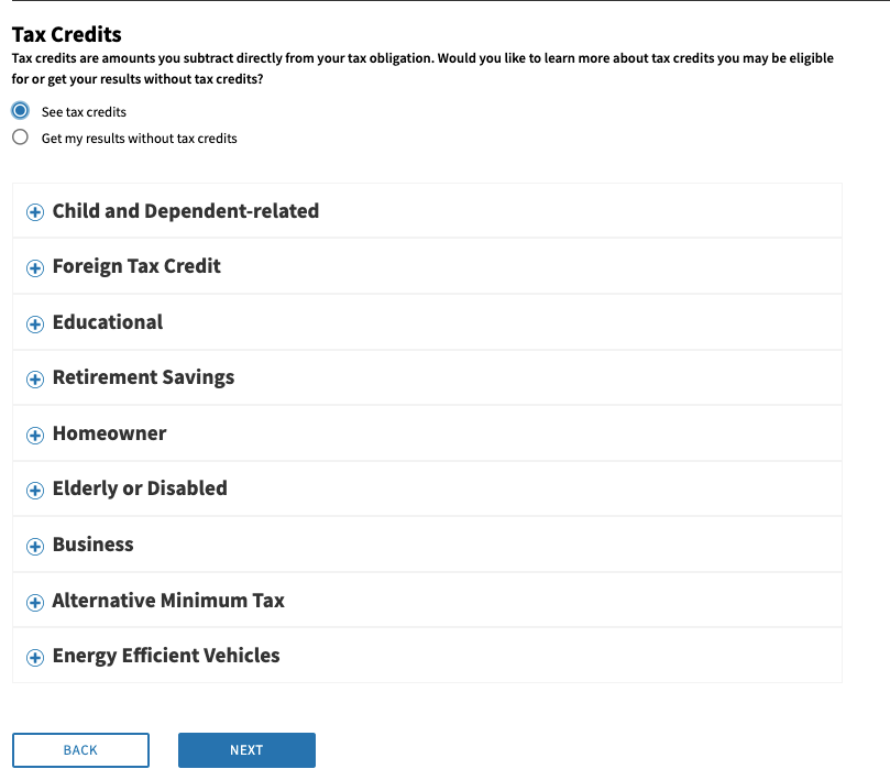 W-4 Form Withholding Estimator Tax Credits