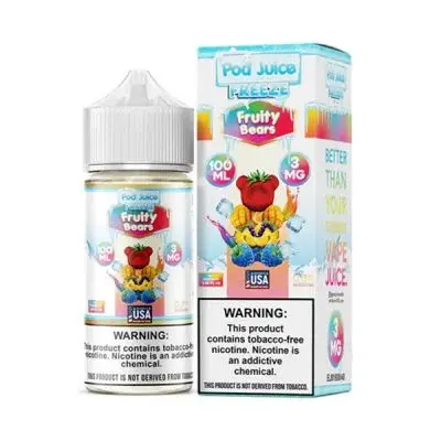 Pod Juice Fruity Bears Ice 100ML 6 MG