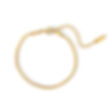 Stainless steel armband sparkle goud met verlengketting (17+5cm)