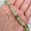 Miniaturbild: Prehniet kraal facet tube 8-11x6-8mm (per stuk)