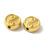 Thumbnail: Stainless steel yin yang kraal goud 7x3mm
