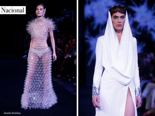 Colección de Camila Pontikas en el Santiago Fashion Week 2018 