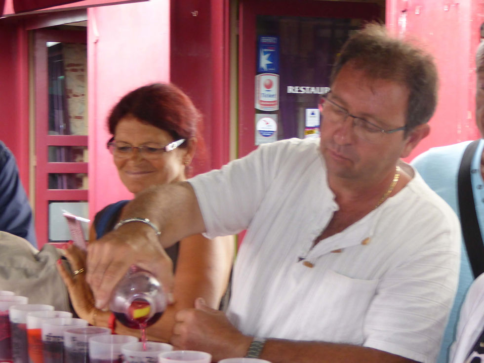 à Bayonne, dans les bars ...
