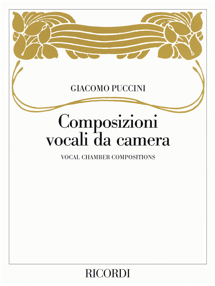 Puccini Vocal Chamber Compositions