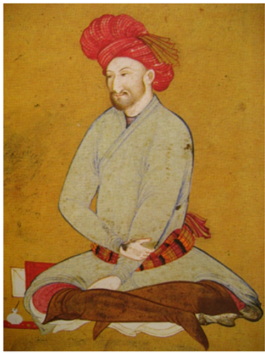 Portrait Of A Physician A Painting By Reza Abbasi A Well Known