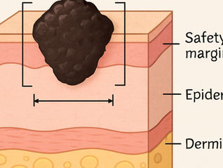 Qual é a margem de segurança ideal no tratamento do melanoma?