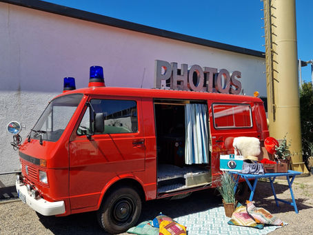 Unser Fotobus "Grisu" in Das Liebig