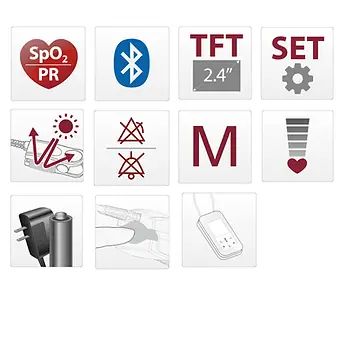 Thumbnail: Rossmax Handheld Pulse Oximeter with Bluetooth