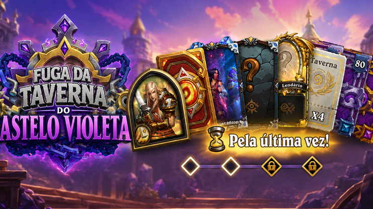 Review: Hearthstone: Mega Bundle de Fuga do Castelo Violeta