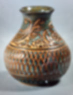 sgraffito pot
