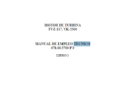 MOTOR DE TURBINA TVZ-117, VK-2500