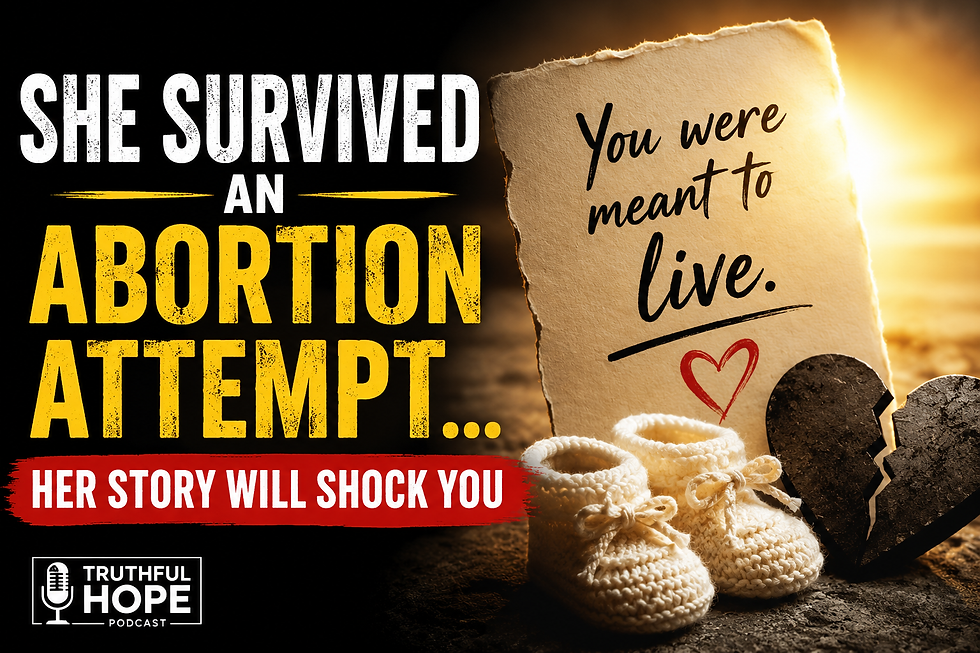 Alive and Thriving: An Abortion Survivor’s Story
