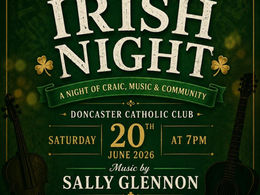 St Peter's Social Committee Irish Night with Sally Glennon