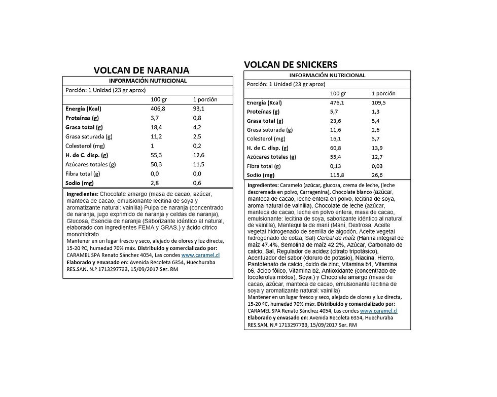Miniatura: Volcanes granel (3 unidades)