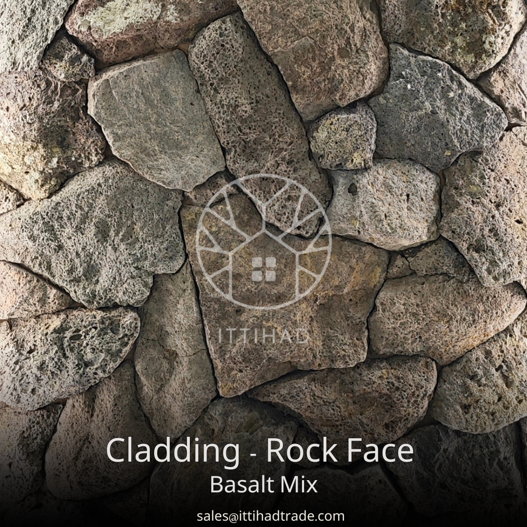 Cladding - Rock face Basalt mix