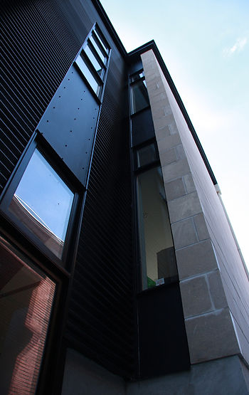 13 Morris St, Ottawa exterior light well