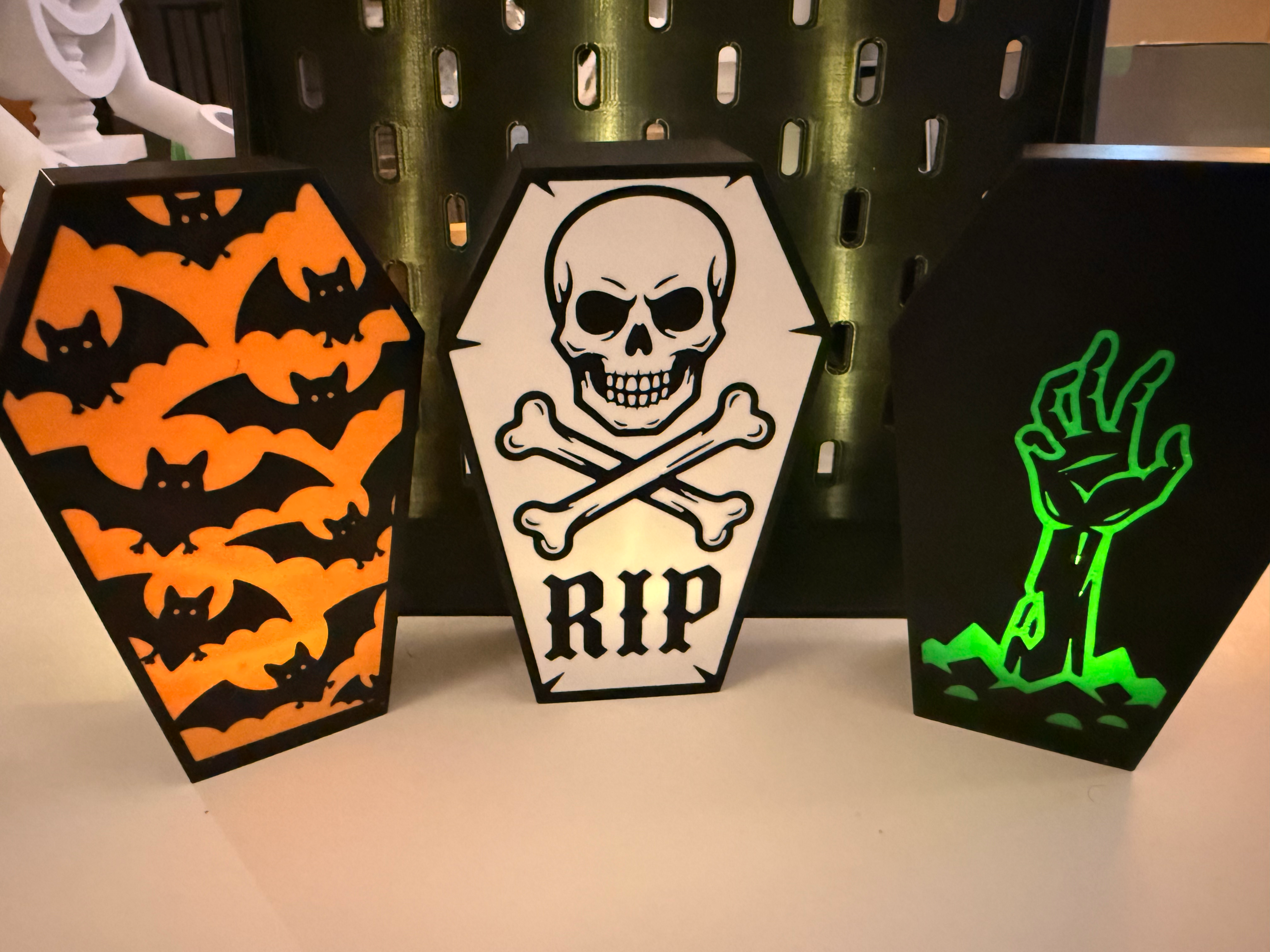 Coffin LED Tea Light