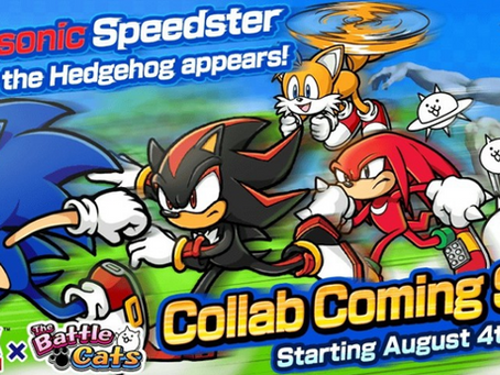 Sonic ile The Battle Cats İş Birliği