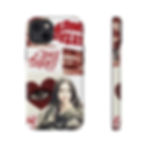 Stylish Phone Case with Bold Art, Lana Del Ray