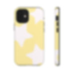 Bright Yellow Tough Phone Case, Durable Protective Cover, Trendy